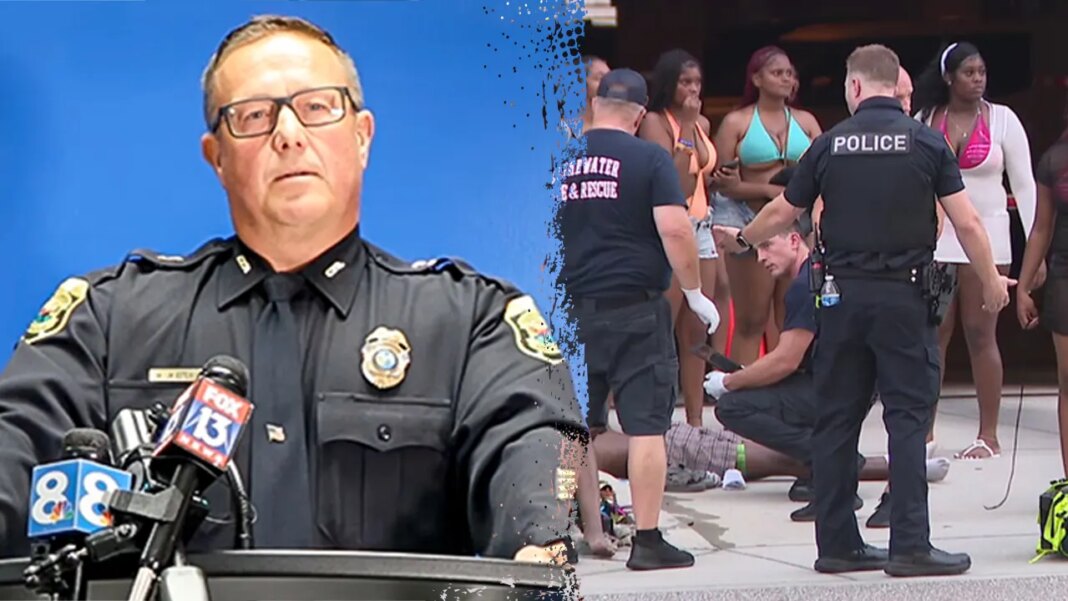 Shooting at Florida beach 'teen takeover' leaves 17-year-old hospitalized with gunshot wound