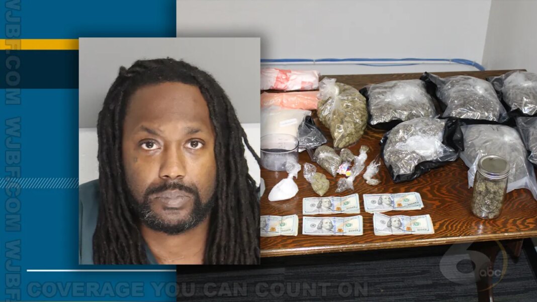 Springfield man arrested after ACSO executes drug trafficking search warrant, on bond from 2022 drug investigation