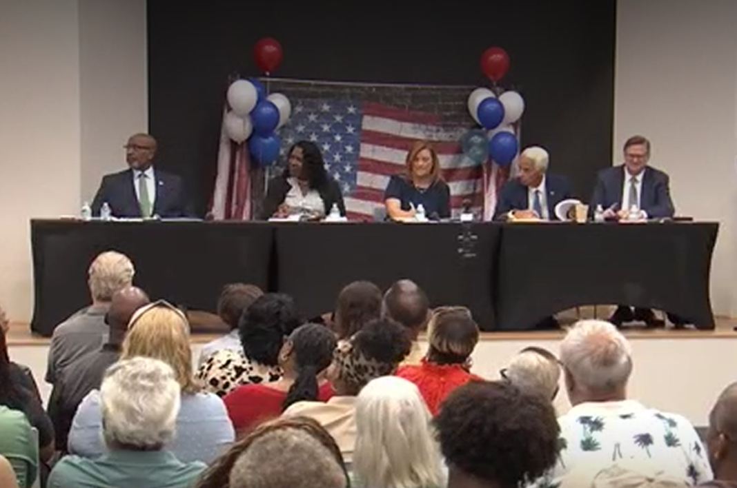 St. Pete mayoral candidates have spirited debate over hurricane recovery, Gas Plant District