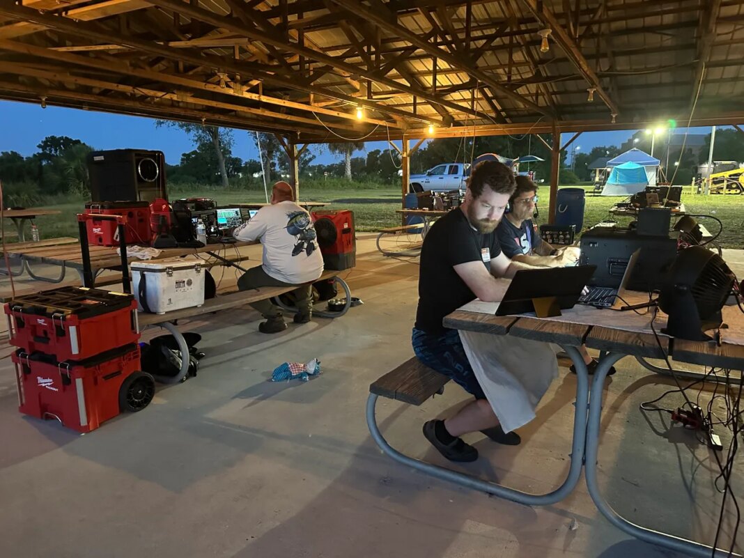 Tampa radio group runs 24-hour practice run for hurricane season