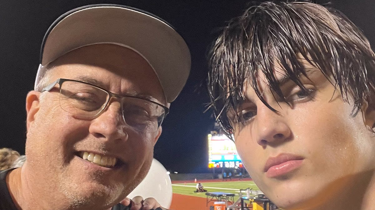 Tense moment Austin Metcalf's father shouts down Karmelo Anthony