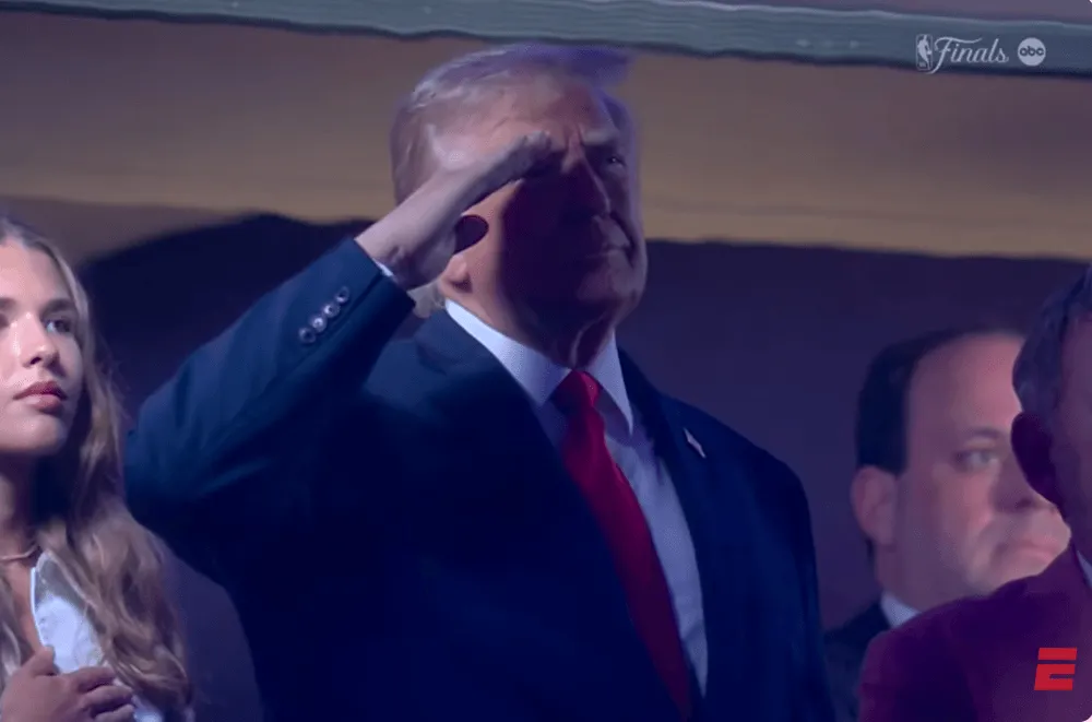 The Biggest Signal in Donald Trump's Reaction Showed Just How 'Caught Off Guard' He Was by Boos at the NBA Finals