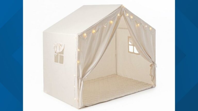 Urgent Recall: Children’s Play Tents Pulled from Shelves Due to Safety Concerns with Fiberglass Poles