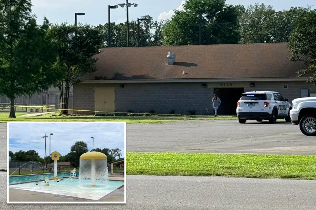 Three children shot near public pool in small Arkansas town, suspect taken into custody