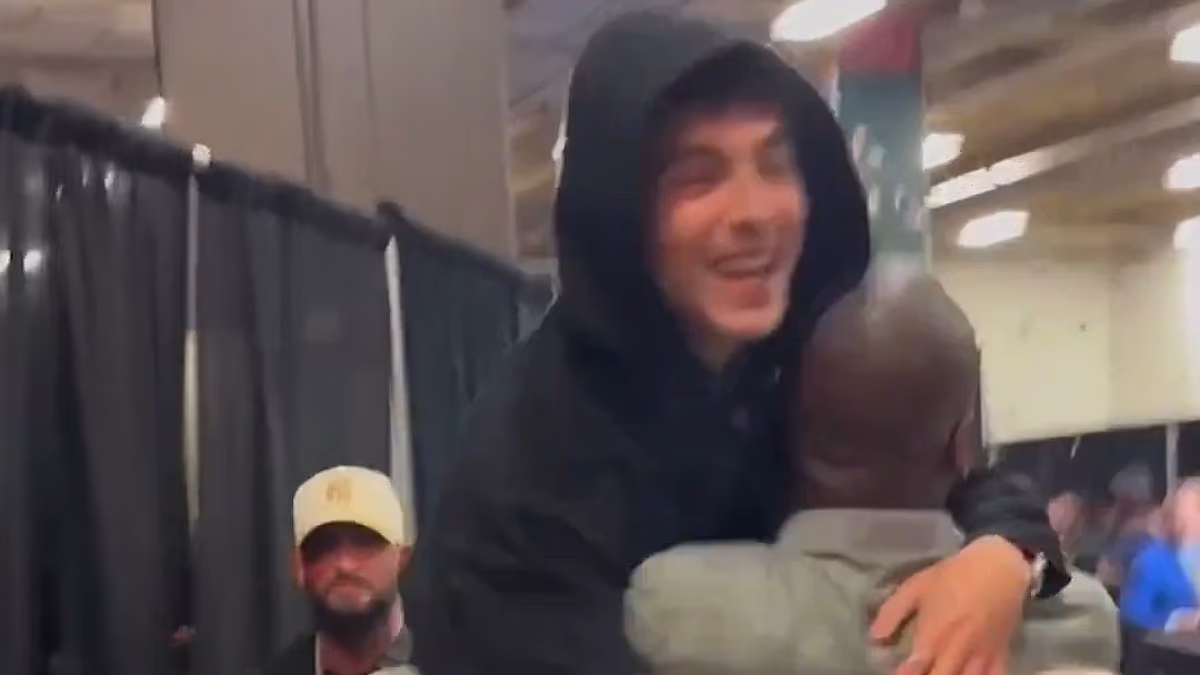 Timothee Chalamet and Ben Stiller go wild backstage after Knicks win