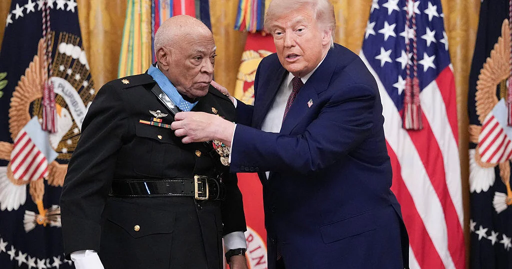 Trump awards Medal of Honor to 3 veterans of the Vietnam, Afghanistan wars