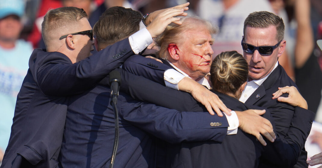 Trump rally attendees are suing the Secret Service