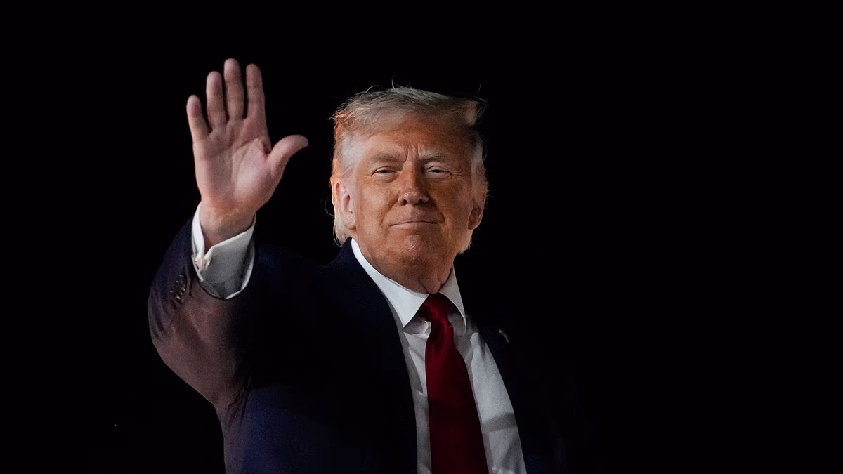 Trump reveals Iran peace deal is due to be signed TOMORROW
