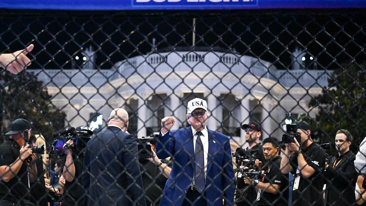 Trump's White House UFC fight target of 'explosive drones' plot with 'staged snipers' designed to kill thousands, FBI says