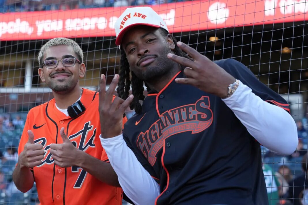 Twitch Streamer N3on hilariously takes over Giants game with Najee Harris