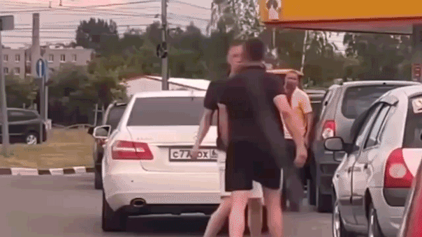 Fights erupting in filling station queues across Russia