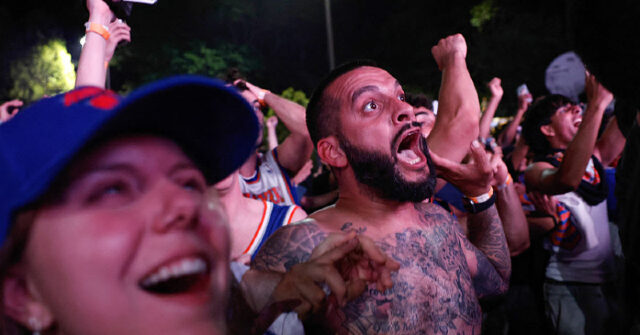 WATCH: NYC Descends into Chaos After Knicks End 53-Year Championship Drought Against Spurs