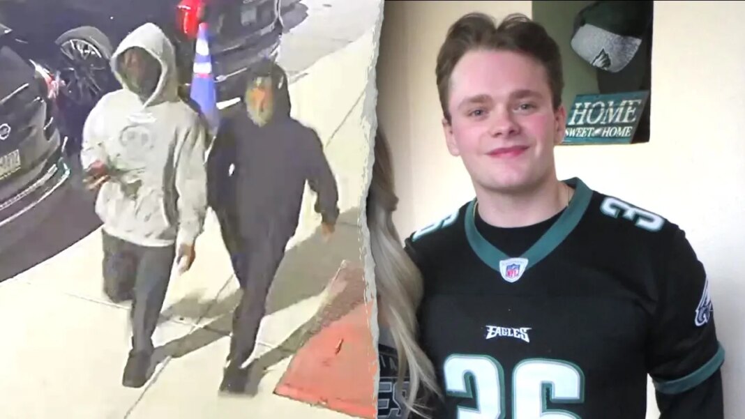 WATCH: Philadelphia police release new video of two suspects in Penn State student's fatal robbery