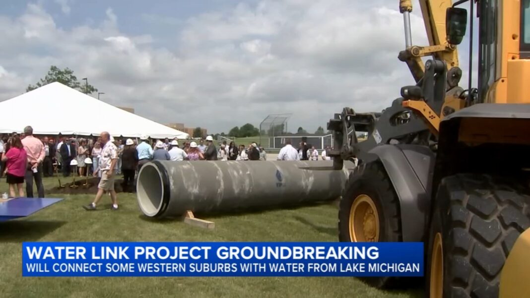 Waterlink groundbreaking: Officials break ground on project to bring Lake Michigan water to Montgomery, Oswego, Yorkville
