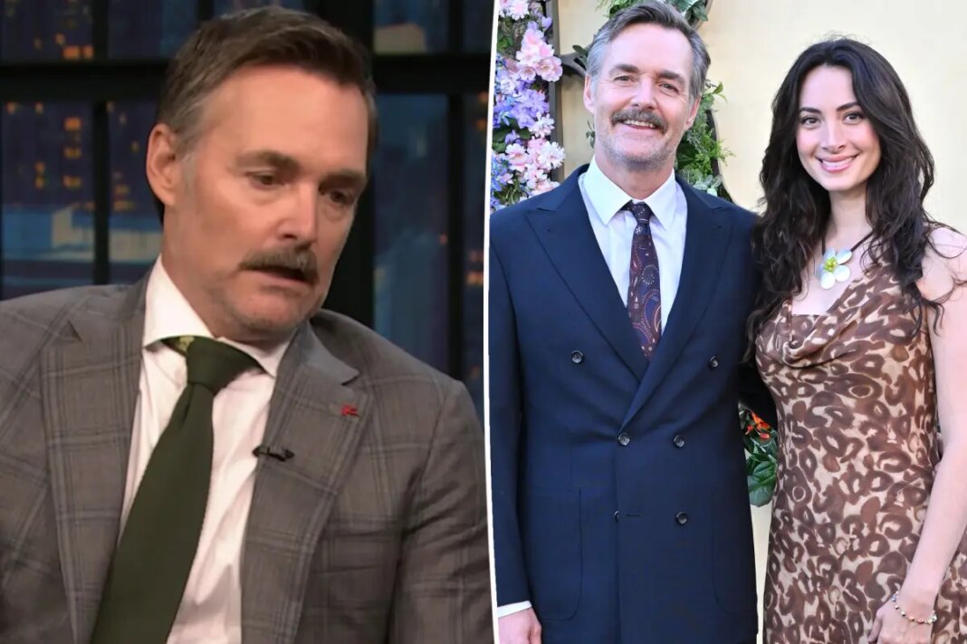 Why Will Forte's wife threatened to divorce him