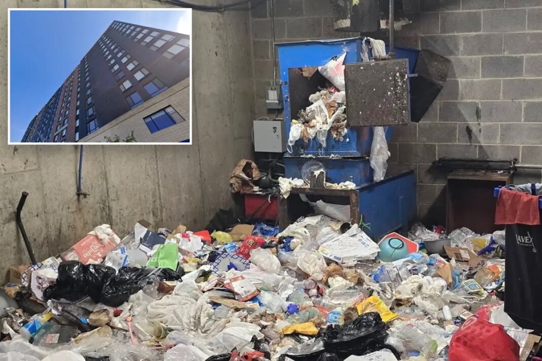 Woman in state of 'paranoia' falls 10 stories down trash chute in New Jersey apartment complex
