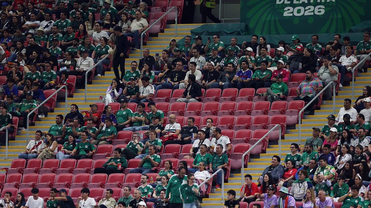 World Cup embarrassment with hundreds of seats empty for second game