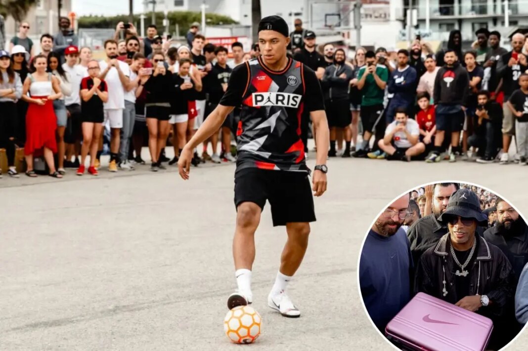 World Cup fever hits Venice Beach, where Ronaldinho, Chicharito and Kylian Mbappe helped build a global soccer hotspot