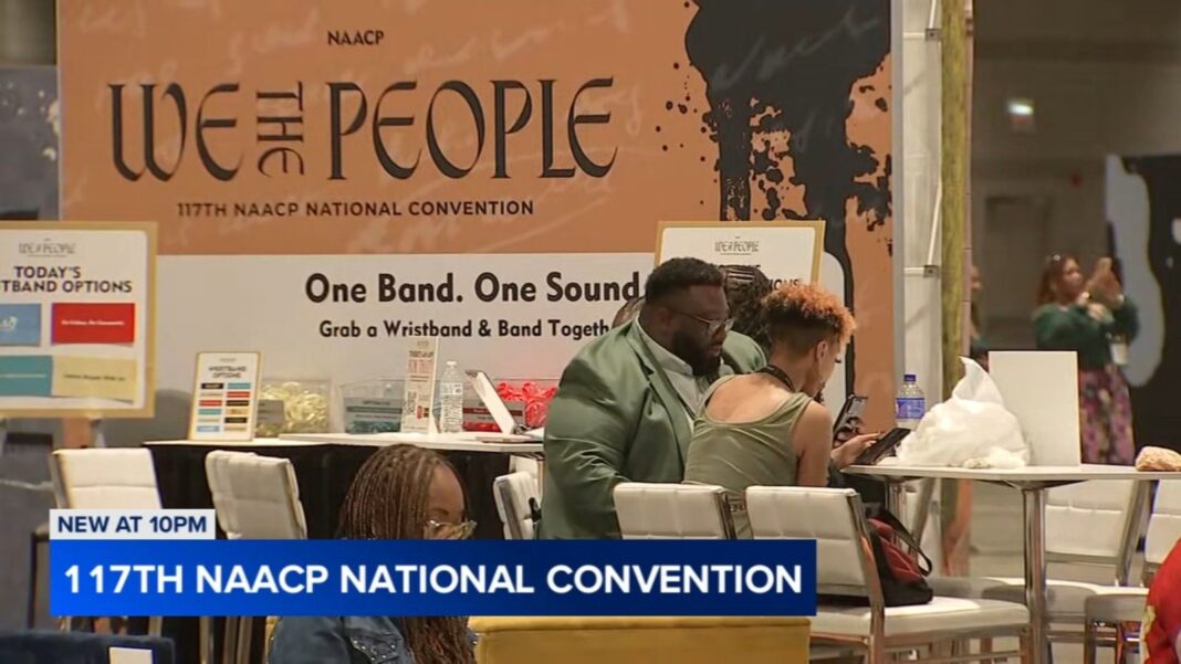 117th NAACP National Convention underway at McCormick Place in Chicago, focuses on voter engagement ahead of midterm elections