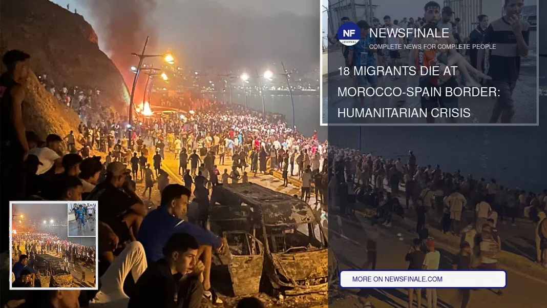 18 Migrants Die at Morocco-Spain Border: Humanitarian Crisis - NewsFinale