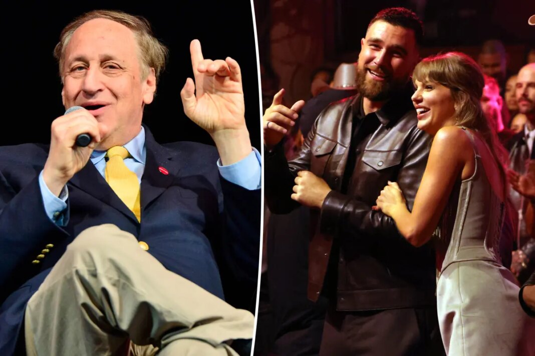 AMC CEO posts then deletes play-by-play of Taylor Swift and Travis Kelce’s wedding