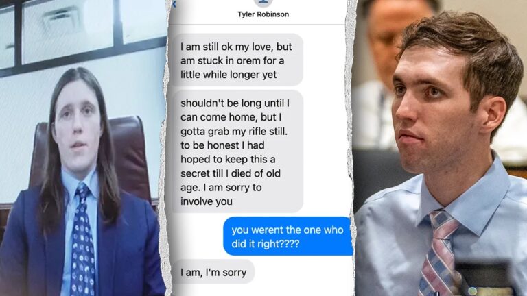 Shocking Texts Reveal Alleged Confession and Apology from Charlie Kirk’s Accused Assassin, Agent Testifies