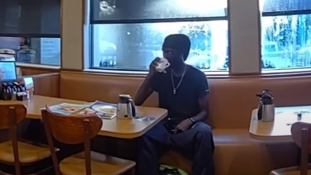 Accused stabber'sastonishingly casual response to being arrested