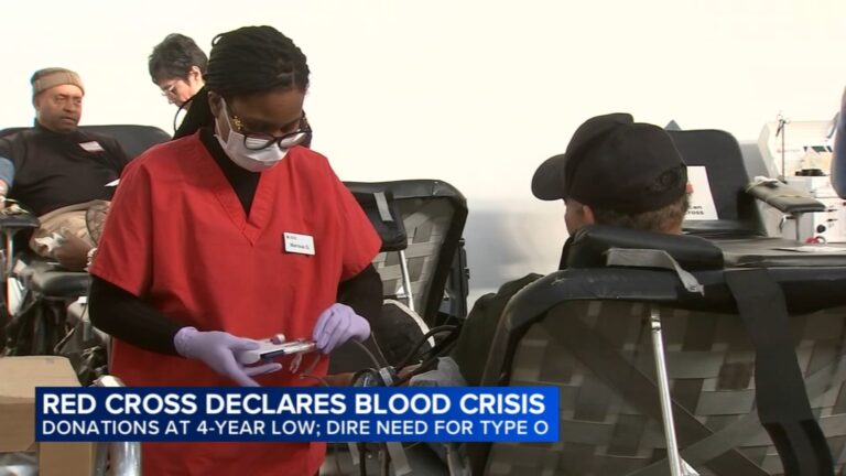 Urgent: American Red Cross Blood Shortage—Type O Needed Now