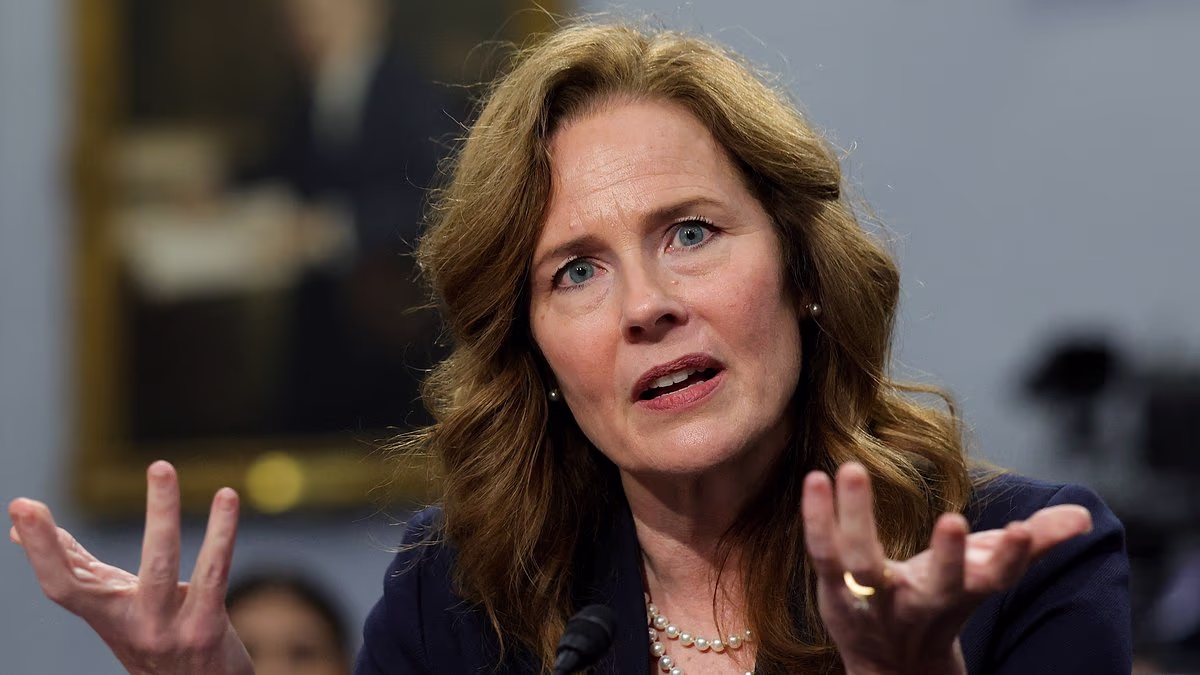 Amy Coney Barrett had to explain bulletproof vests to her children