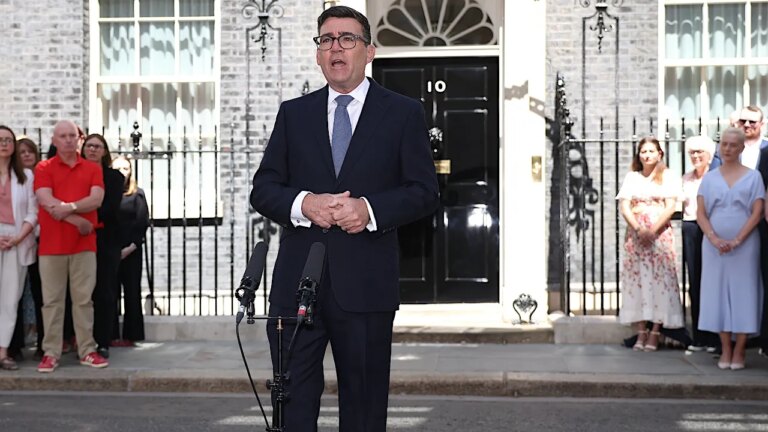 Andy Burnham Ascends as UK Prime Minister, Championing a Bold Political Revolution
