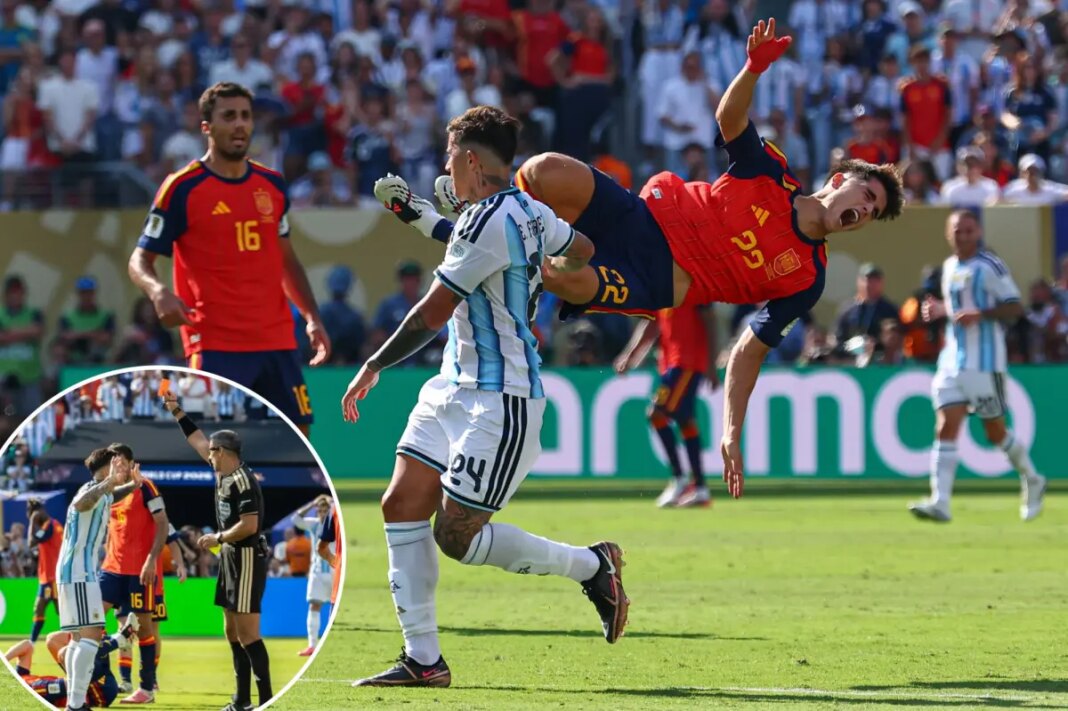 Argentina's Enzo Fernandez becomes World Cup final scapegoat after red card