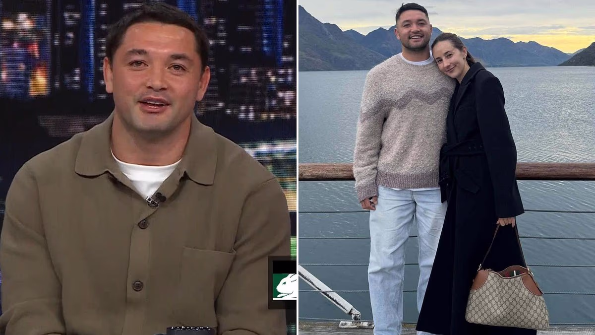Brandon Smith goes from the lowest of lows.... to 300 days sober: TV studio audience spontaneously erupts in applause at troubled NRL star's admission
