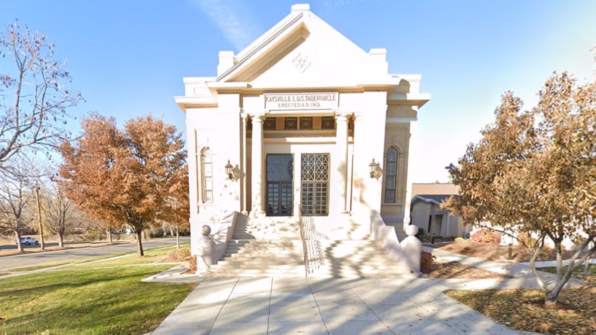 Bride-to-be accused of setting fire to Mormon CHURCH before wedding