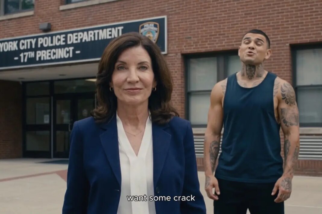 Bruce Blakeman ad features AI-generated 'truthful' look at Hochul's New York: 'Want some crack?'