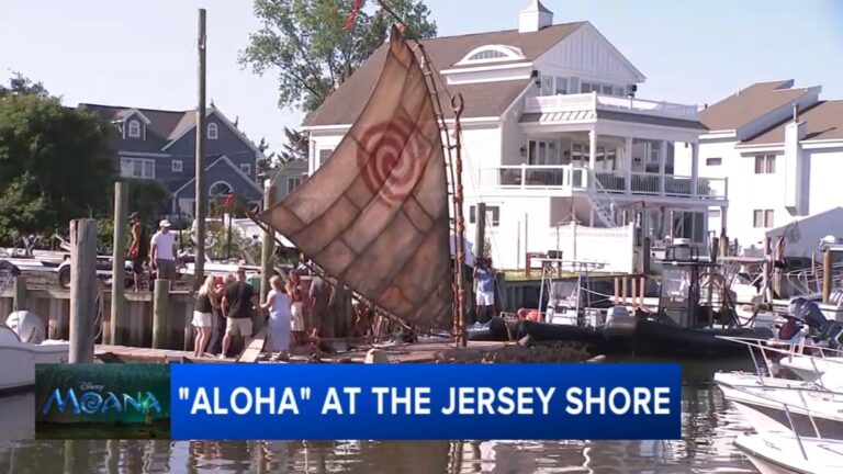 Moana’s Canoe Artisan Brings Disney Enchantment to Jersey Shore