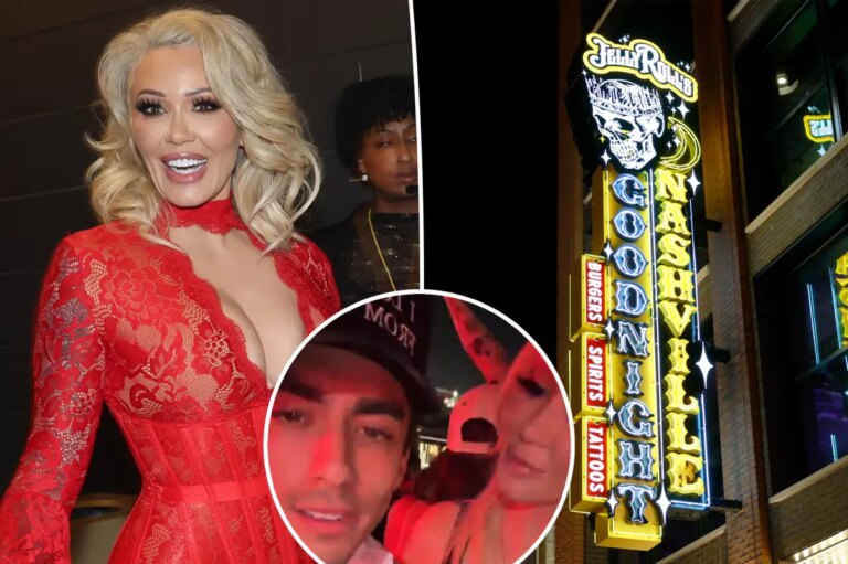 Bunnie Xo, 46, Seen Kissing 24-Year-Old Reality Star at Jelly Roll’s Bar Amid Estrangement