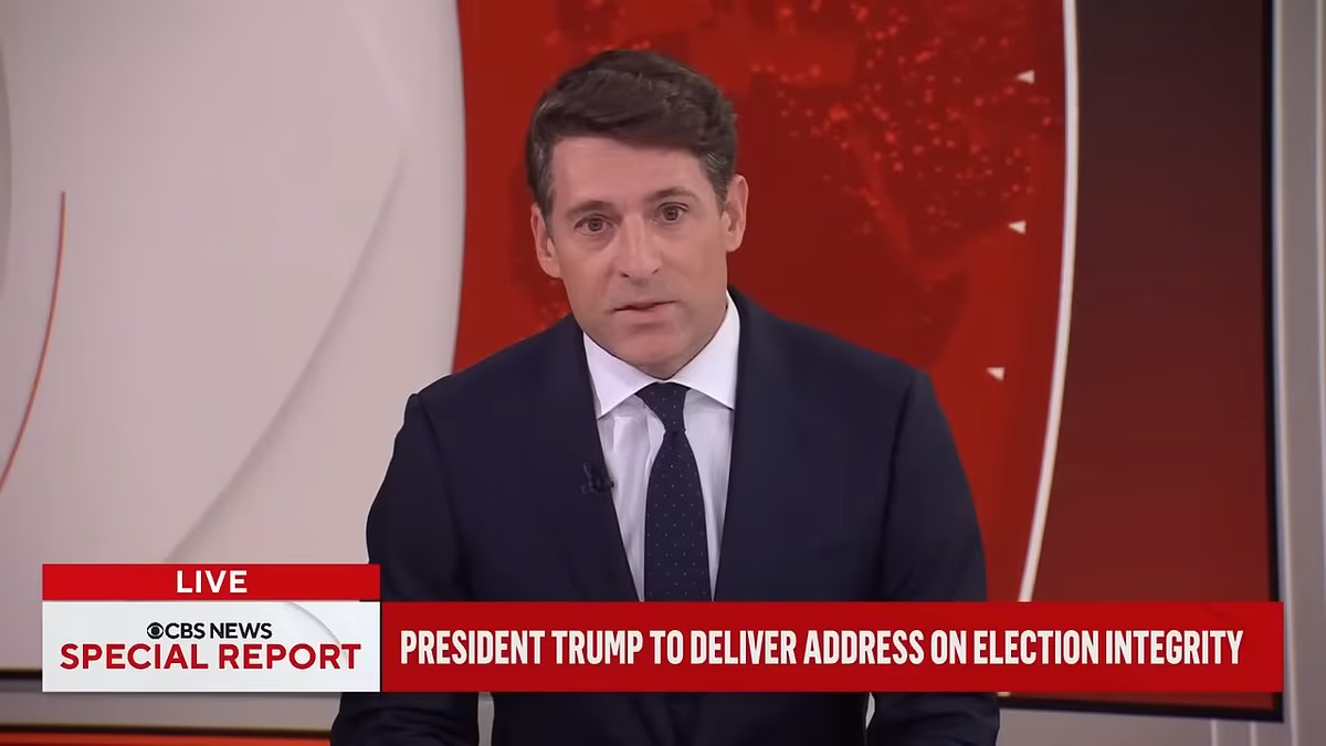 CBS News 'reversed plans to pass over Trump's election fraud speech at last minute,' catching staffers off-guard