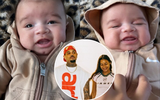 CHRIS BROWN AND JADA WALLACE SHARE ADORABLE NEW PHOTOS OF BABY ARROW