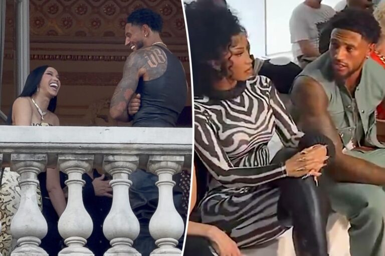 Cardi B and Soccer Star Maduka Okoye Spark Romance Rumors at Paris Fashion Week
