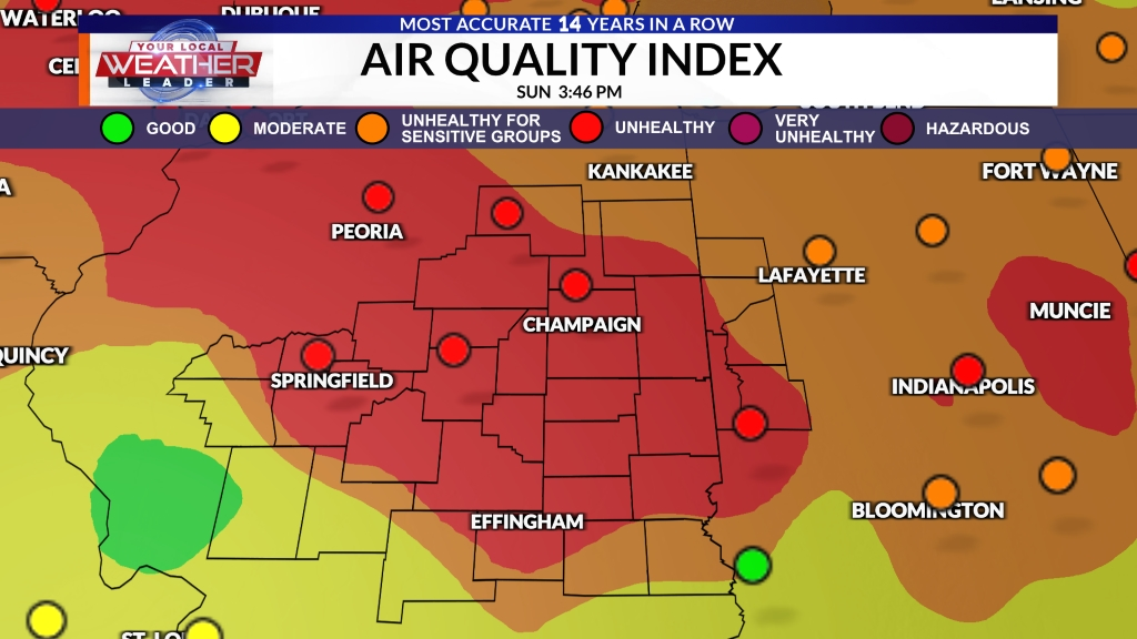 Champaign Co. pools close amid poor air quality