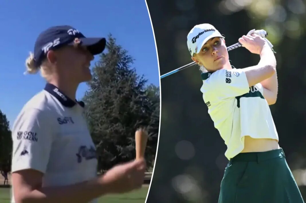 Charley Hull had ice cream delivered mid-round at Evian Championship in wild scene