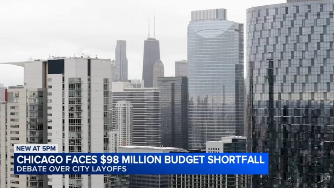 Chicago Mayor Brandon Johnson, City Council budget accountability coalition trade blame on projected $98 million budget shortfall