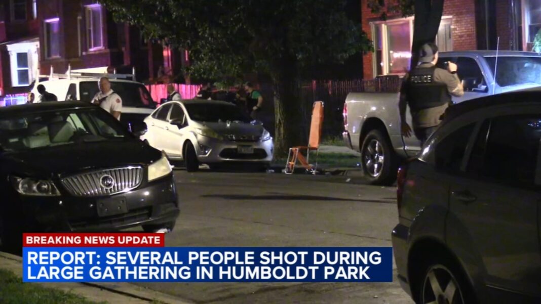 Chicago shooting: 6 wounded after gunfire erupts at large gathering in Humboldt Park
