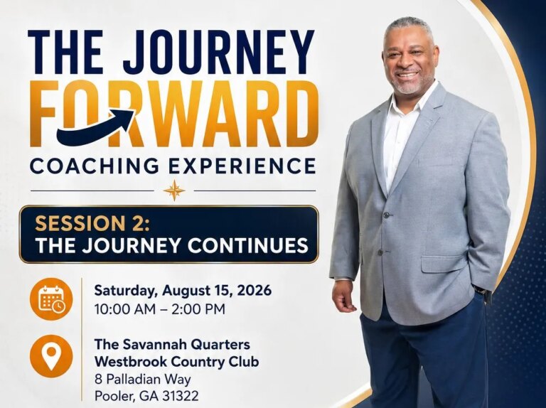 Join “The Journey FORWARD Coaching Experience” with Dr. Kenneth Law in Community Corner