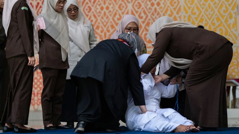 TikTok Kiss Controversy Leads to Public Caning of Couple in Indonesia