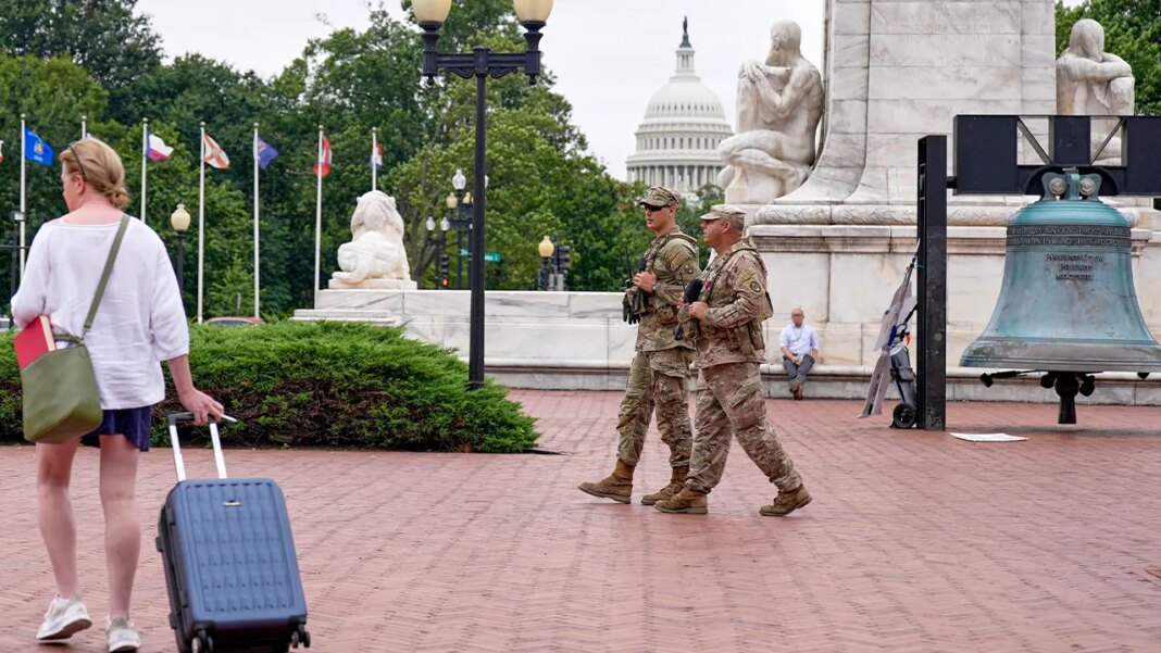 DC settles with left-wing protester who tailed National Guard while playing Darth Vader theme song