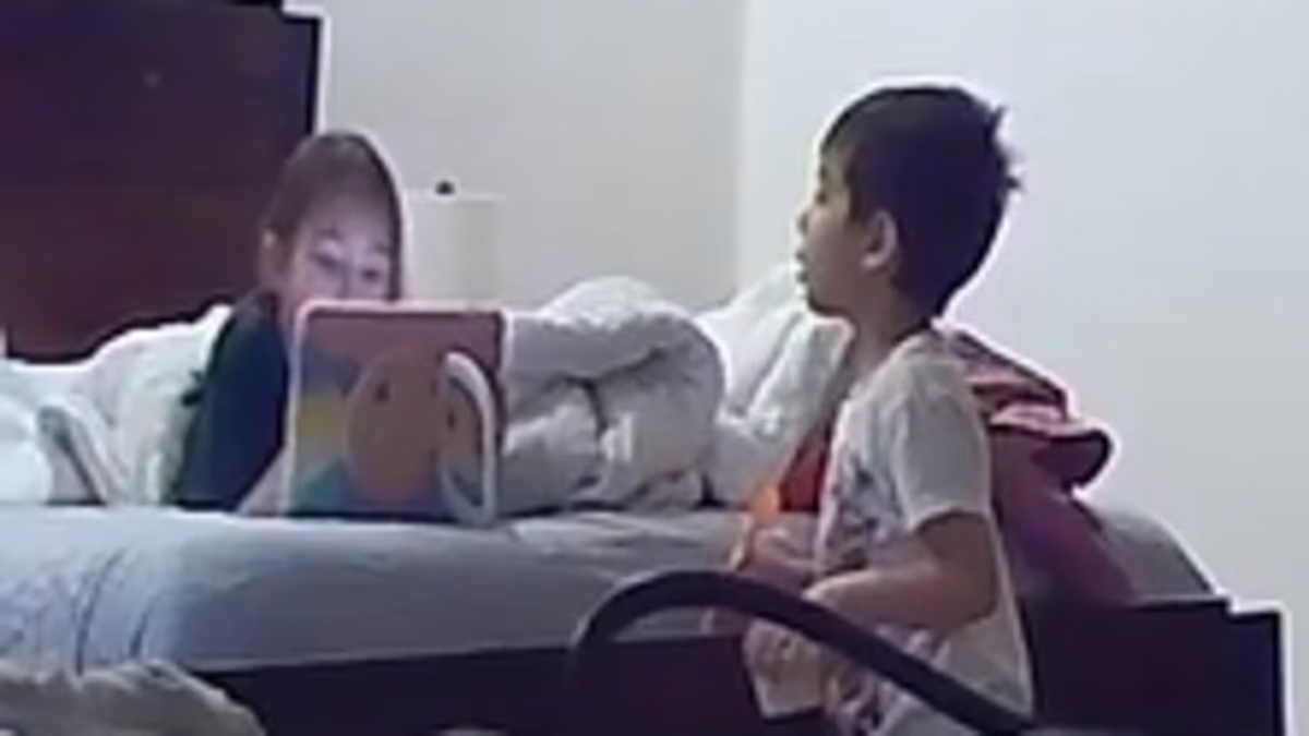 Dad's vile muttering caught on camera as he plotted murder-suicide