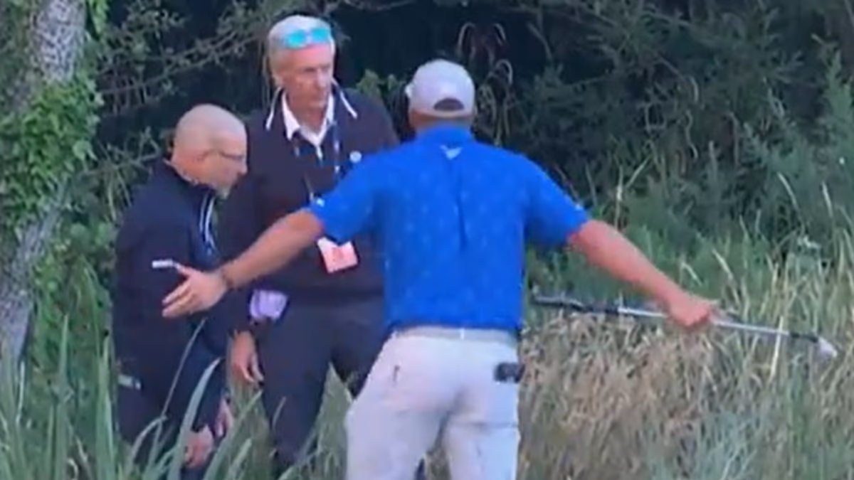 DeChambeau suffers meltdown at The Open over bizarre scandal
