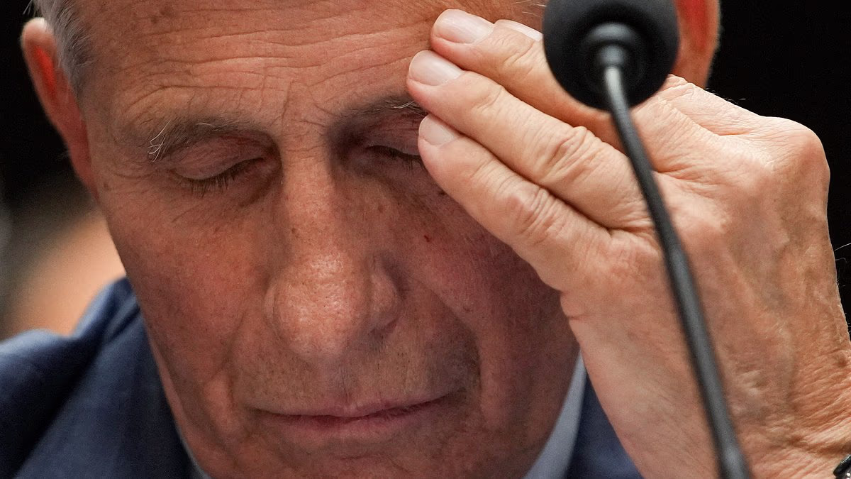 Dr Fauci's face says it all after secret Bill Gates COVID bombshell