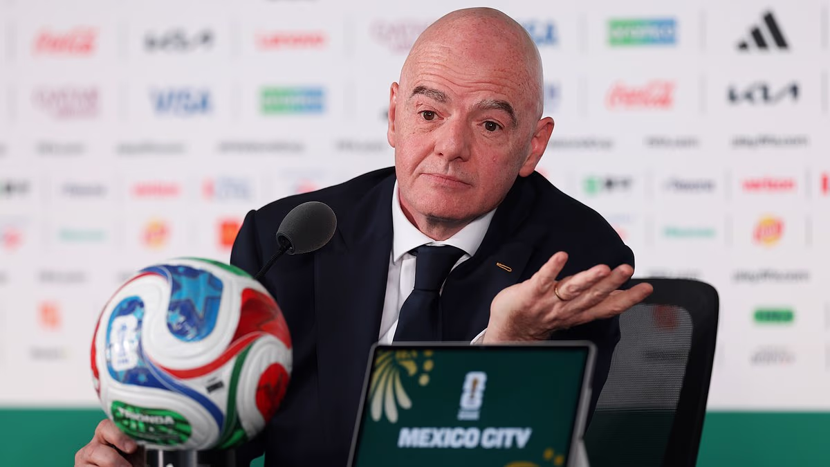 FIFA's Gianni Infantino slams World Cup critics for 'spreading hate'